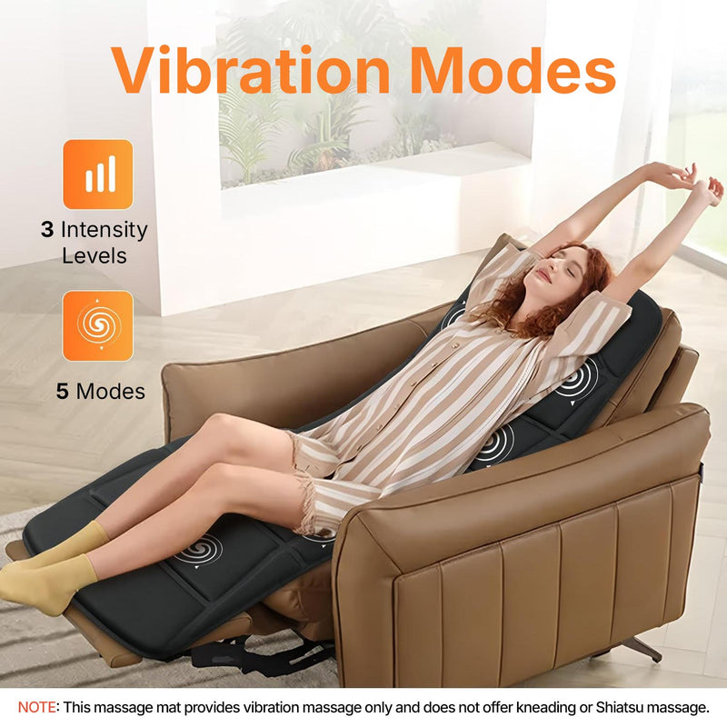 Massage mat for sofa designed for comfortable full body massage at home.