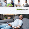 Muscle stimulator for the back, neck, shoulders and legs with comfortable electrode pads.