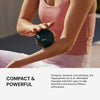 Myofascial release ball for targeted pressure therapy on tight muscles and fascia.