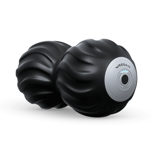 Vibrating Peanut Massage Ball for Deep Tissue Recovery & Mobility