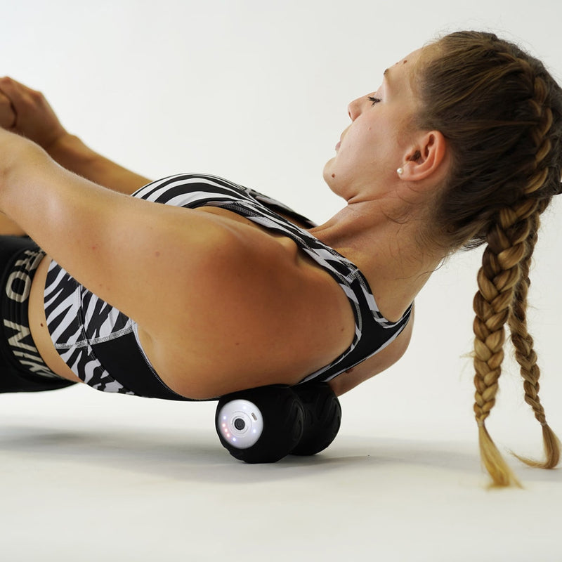 Vibrating Peanut Massage Ball for Deep Tissue Recovery & Mobility