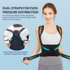 Posture brace with ergonomic design for office work, studying and prolonged sitting.