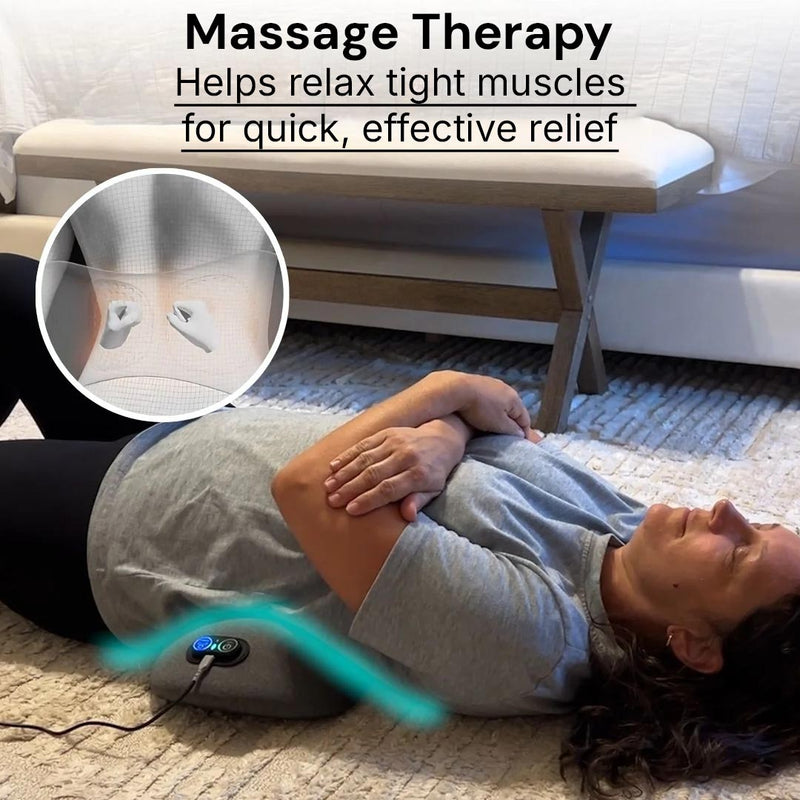 Trigger point massager delivering controlled pressure to deep muscle tension.