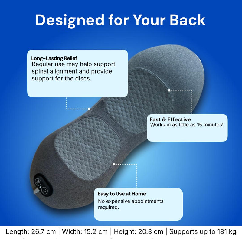 Trigger point therapy tool for releasing muscle knots in the hips, glutes and lower back.
