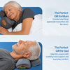 Vibration massage pillow with multiple massage modes for personalised relaxation.