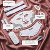 White LED silicone mask LumiWhite with flexible comfortable fit
