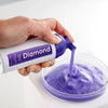 Diamond Smile tooth whitening color correction foam on a slide
