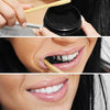 Brushing your teeth with activated charcoal - teeth whitening at home